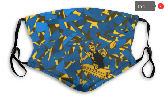 NFL Pittsburgh Steelers #16 Dust mask with filter->nfl dust mask->Sports Accessory